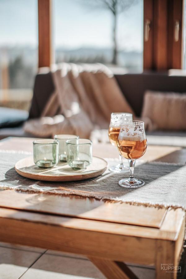Вилла Le Gagnage 31 Pers- Malmedy, Rustique, Vue, Wellness Экстерьер фото