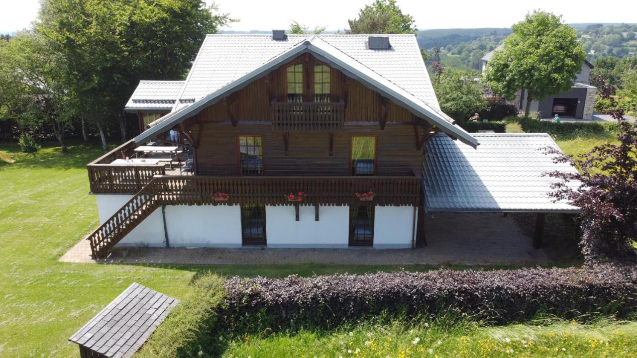 Вилла Le Gagnage 31 Pers- Malmedy, Rustique, Vue, Wellness Экстерьер фото
